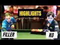 Joshua filler vs ko ping chung  world 10 ball championship 2023  highlights