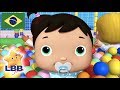 Desenho para Bebe | Dez Bebezinhos Com Mia e Jacus | Canções para Crianças | Moonbug TV Em Português