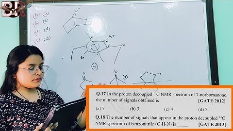 13C NMR|All previous year questions Video solution| CSIR-NET| GATE till 2022 @BRankers