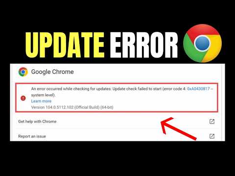 How to Fix Google Chrome Not Updating Problem 2026