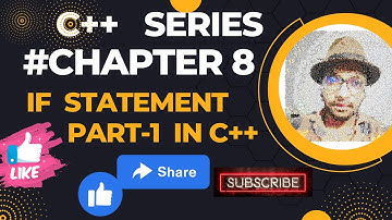 #chapter8 Part 1 If statement in C++