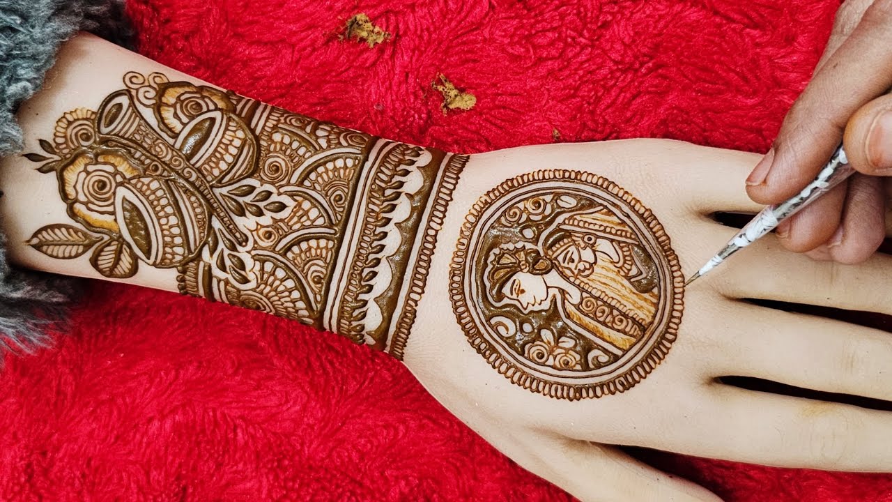 Wedding season special beautiful back hand mehndi/ bridal rings mehendi design/ Dulahan mehandi 2026