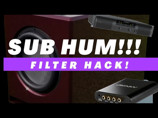 Ep. - fix SUB HUM and clean signal | Home Theater DIY Subwoofer |Home Theater - YouTube
