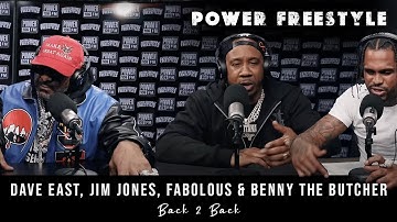 Dave East, Jim Jones, Fabolous & Benny The Butcher - Power Freestyle (Back To Back) 2025