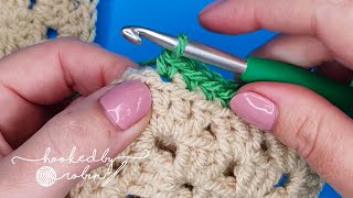 3 EASY Ways to Crochet Squares Together! NO SEWING 🧶