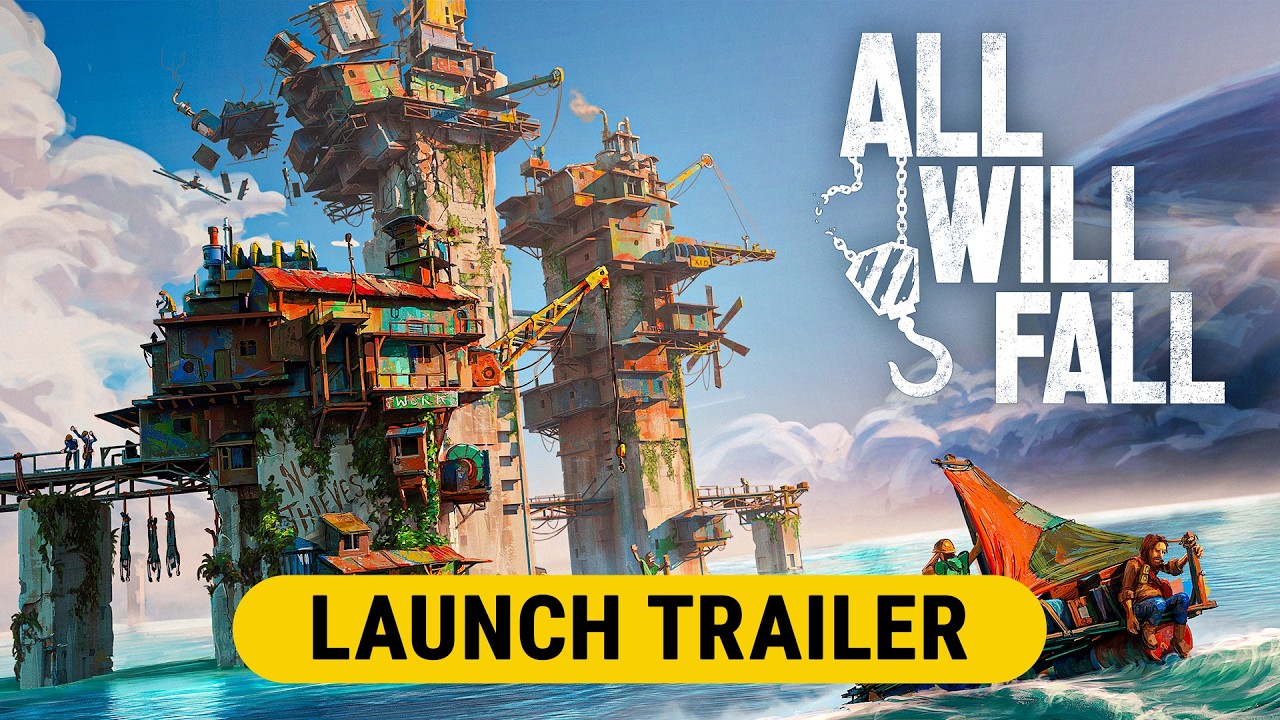 ALL WILL FALL - Launch Trailer | Out Now on Steam | Physics-Based Survival City Builder