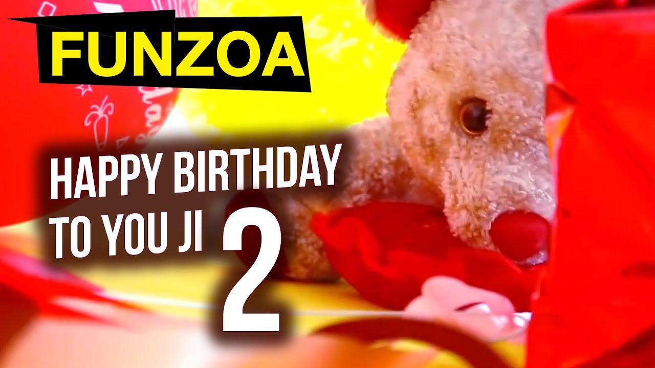 Happy Birthday To You ji Part 2  Funzoa Mimi Teddy  Perfect Bday Song For Your Friends  Family