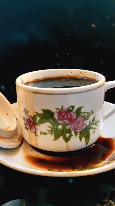 Dalam pahitnya kopi ada kenikmatan