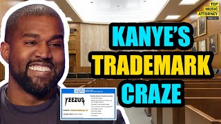 Famous Music Lawyer Reacts | Kanye West's Trademark Craze | Ye Files 17 New Yeezus Trademarks | Metaverse Net Worth