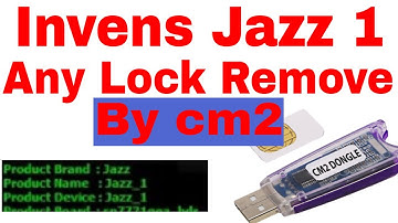 Invens Jazz 1 FRP, Google Account, Pattern, Password Unlock cm2 II Invens Jazz 1 Boot cm2 II