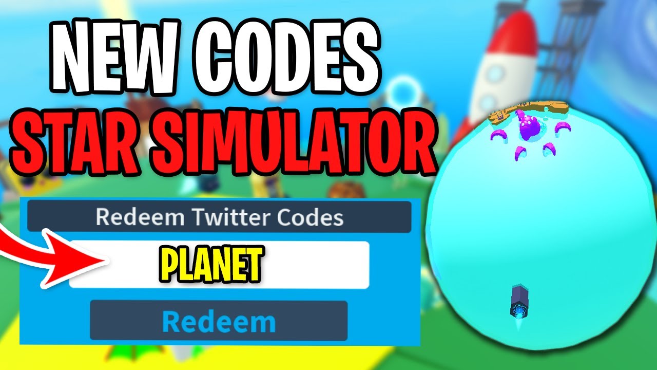 ALL NEW STAR SIMULATOR CODES NEW PLANET Roblox Star Simulator Codes 2022 YouTube