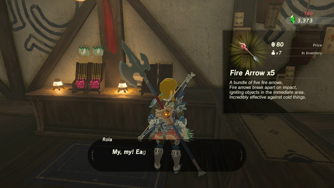 where to buy arrows zelda