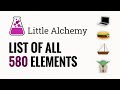Little alchemy checklist  all 580 items in order