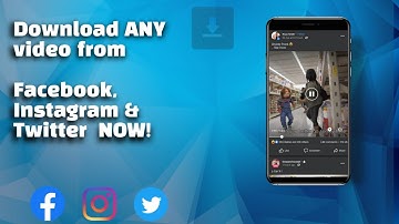 How to download videos from Facebook,  Instagram and Twitter [ uploads/ Reels ]