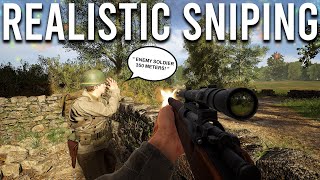 Sniping in Hell Let Loose is like no other game...
