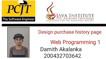 Web Project Task 35| java institute | 1st Year | e shop @Java Institute for Advanced Technology