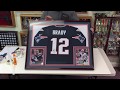 How to Professionally Frame a Football Jersey in a Sports Display Case