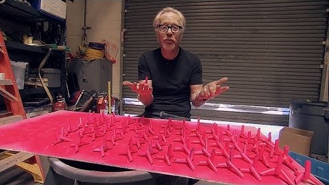 Creating Homemade Road Spikes with Flair | MythBusters