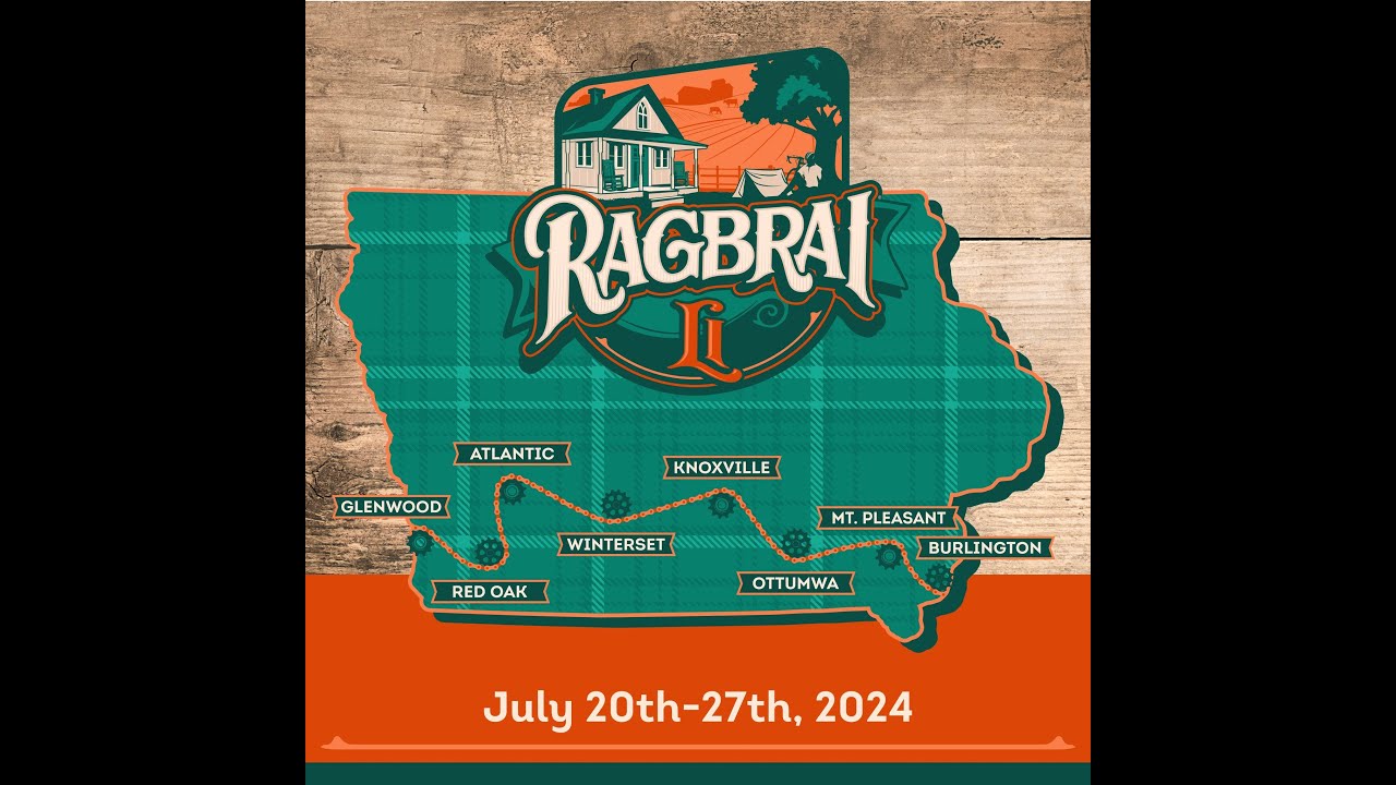 RAGBRAI LI Livestream of Post Route Announcement Interviews YouTube