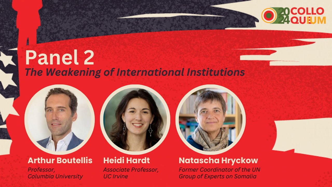 Panel 2 – The Weakening of International Institutions