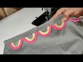 Beautiful Sleeves Design using Thick Dori/ Bell Sleeves Design Cutting and Stitching (easy method)