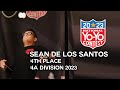 Sean de los santos  4th  4a finals   national yoyo contest 2023