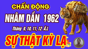 SỰ THẬT Tuổi NHÂM DẦN 1962 THẦN TÀI BÁO MỘNG TRÚNG SỐ CỰC GIÀU CÓ đúng 4 tháng cuối năm 2025