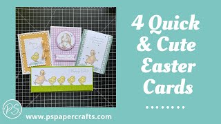 Card Making - 4 Cute & Simple Easter Cards screenshot 5