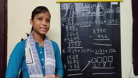 Class-3 Mathematics Ch-4 subtraction
