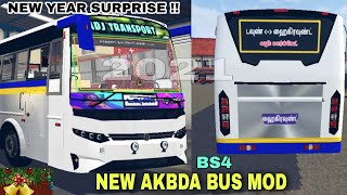 NEW BS4 VIKING 12M BUS | TEAM AKBDA | INFORM TAMIL OFFICIAL | BUSSID | LIVERY | AE COACH