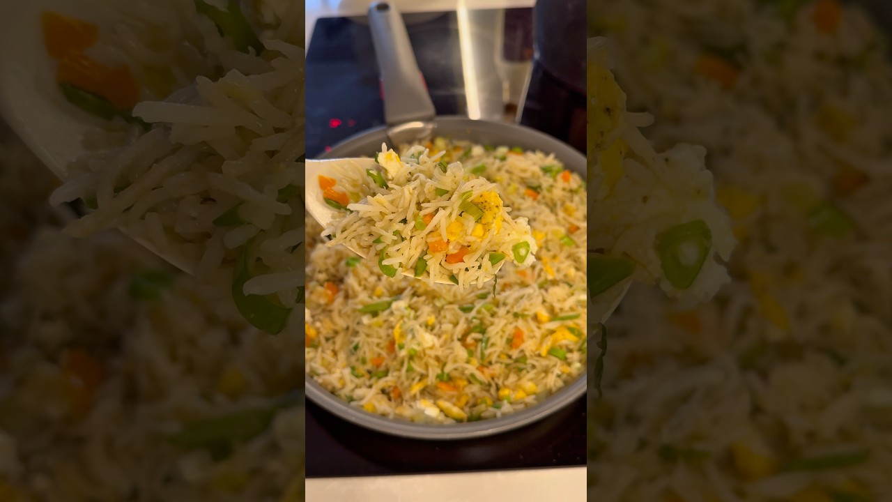 Yumurtalı Çin Pilavı 🍚 | Evde Kolay Egg Fried Rice Yapımı
