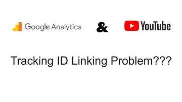 google analytics tracking id setup problem on youtube (2021)