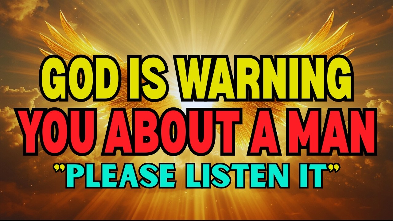 🔴 Chosen One Be Careful — God Is Warning You About a Man. He is...⚠️👀