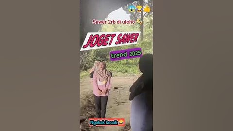 Joget sawer trend 2025 😱 #trendingshorts