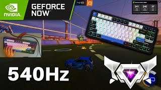 GeForce NOW ASMR 😴 Rocket League Ranked 🏆 Satisfying 360 FPS 4K