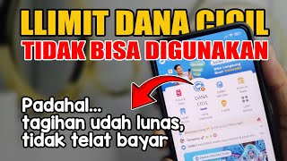 Limit Dana Cicil Tidak Bisa Di Gunakan Setelah Melunasi Tagihan Bkd Tutorials Pinjaman Dana Cicil