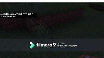 Minecraft Scaffold Command