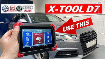Audi Glowplug, ABS & Airbag Diagnose & Reset Procedure with X Tool D7