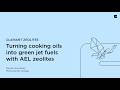 Clariant’s zeolites turn cooking oil into green jet fuel
