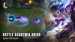 Battle Academia Briar Skin Preview || League Of Legends: PBE
