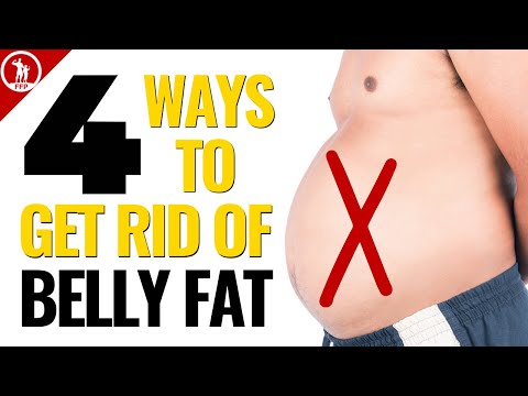 男性のおなかの脂肪を取り除く方法（4つの基本原則と習慣）