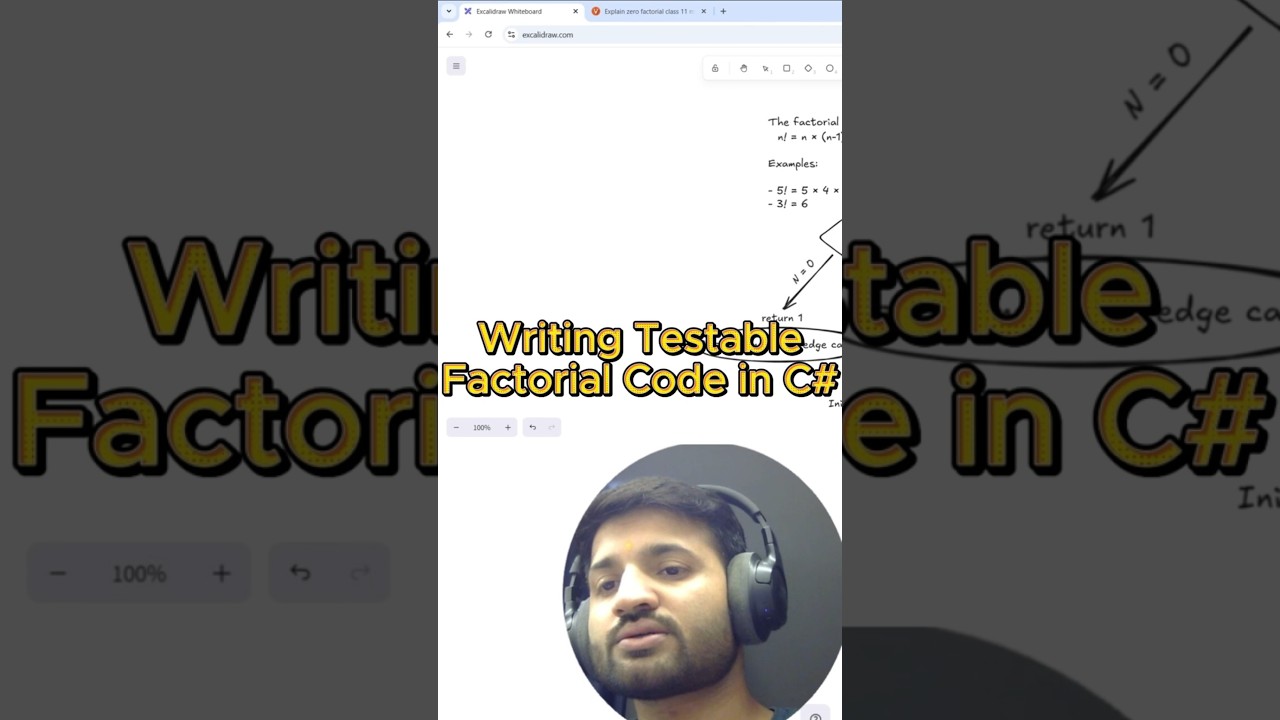 Writing Testable Factorial Code in Java/C#