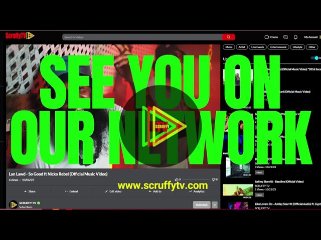 ⁣LIVE STREAMING TV | ON DEMAND TV | SCRUFFY TV