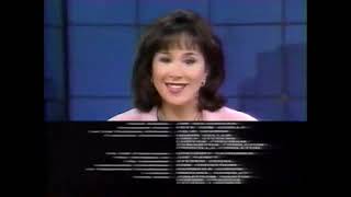 1995 Fox 5 News Bump During End Credits Coming Up Next Promo - Aired June 1995