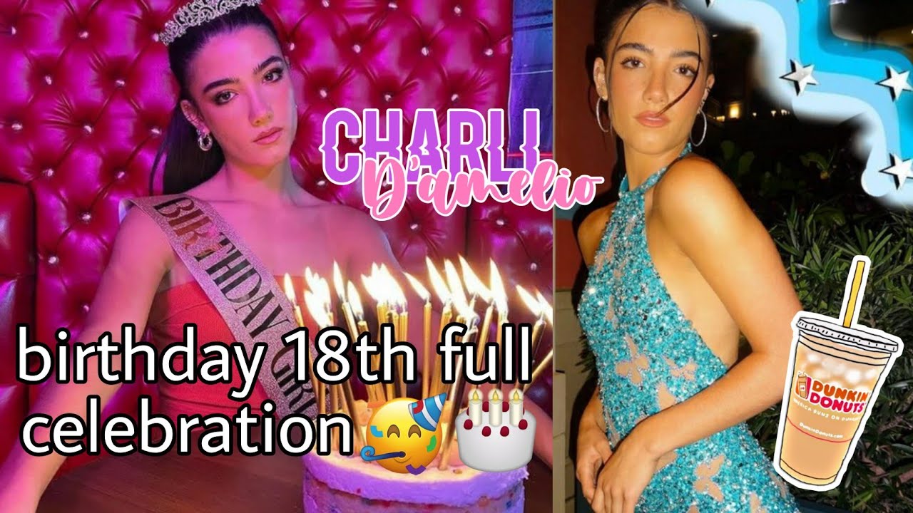 my bday was on 18 may Charli not real name - Illustrations ART street