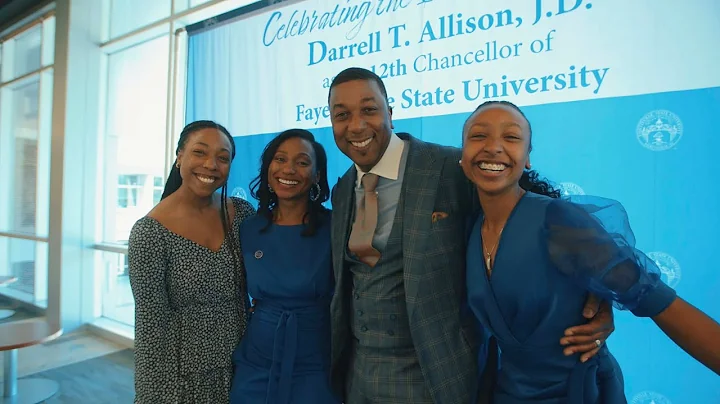 Darrell T. Allison, J.D.  officially installed as ...