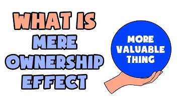 What is Mere Ownership Effect | Explained in 2 min