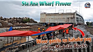 Ep.576_ Sta.Ana wharf flyover Update| Kahanga-hanga ilang araw lang ganito na kahaba ang nagawa❤️🇵🇭