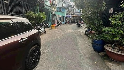 Quận 8 | Hẻm xe hơi Sổ hồng riêng 1 trệt 3 lầu, ngay khu làng Ốc Dương Bá Trạc P1 Q8