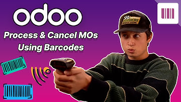 Barcode: Process and Cancel MOs Using Barcodes | Odoo MRP